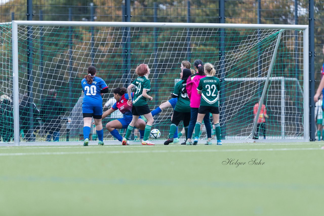 Bild 307 - wBJ Rissen - VfL Pinneberg 2 : Ergebnis: 9:1